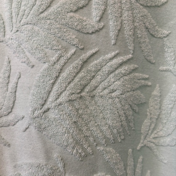 7 Seven For All Mankind Beach Summer Set Terry Cloth Shirt Shorts 2 Piece Size M - Picture 5 of 11